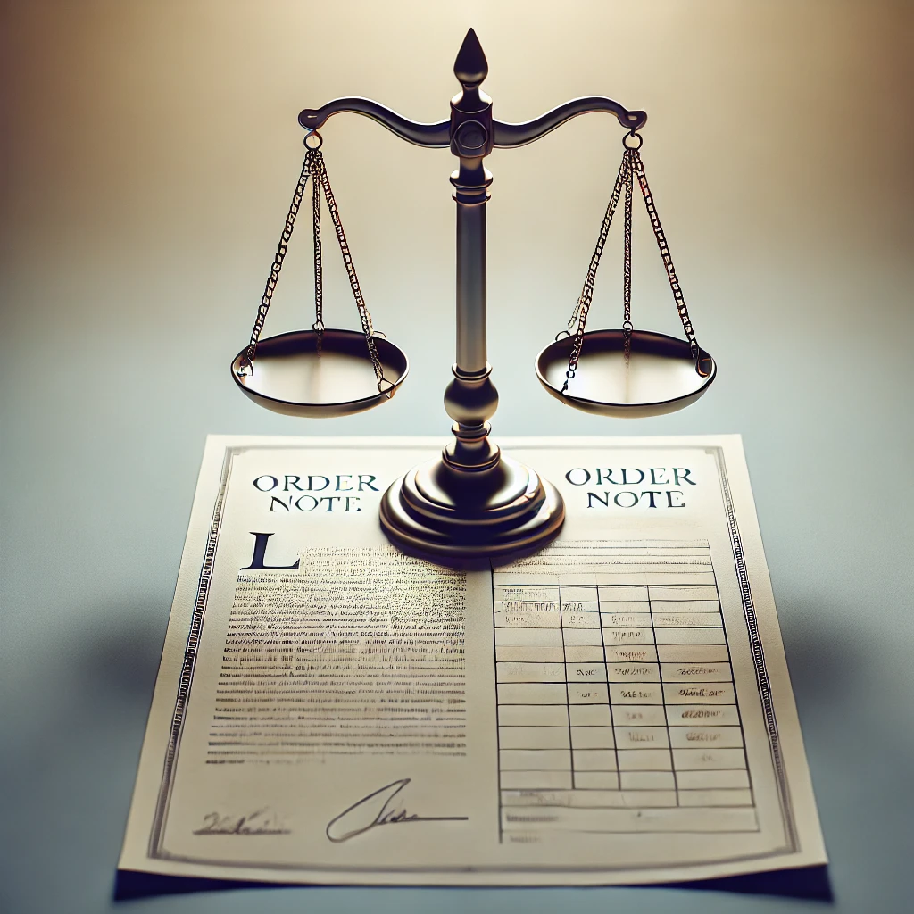 Order Notes in Turkey: Negotiable Instruments & Key Criteria for Validity