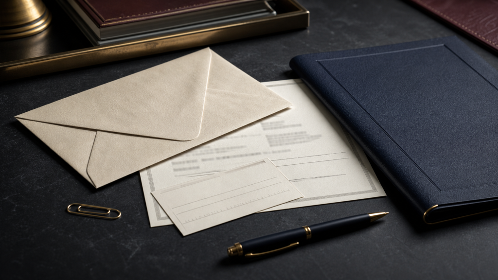 Notification documents and service record in a Turkish enforcement file